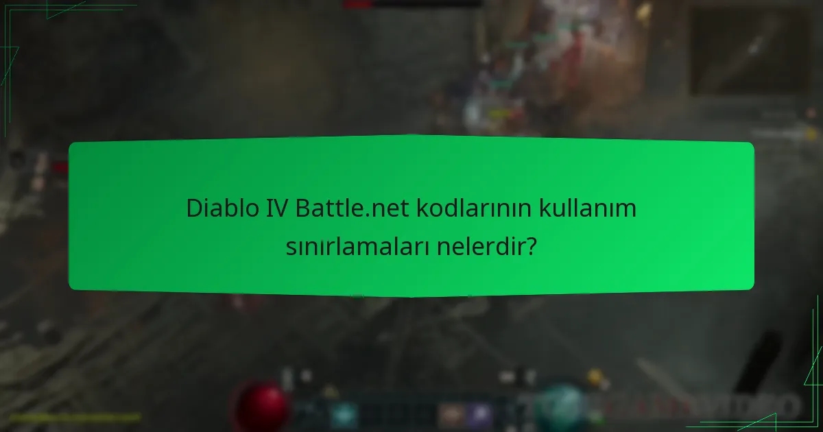 Battle.net kodlarını kullanırken hangi yaygın sorunlar ortaya çıkıyor?
