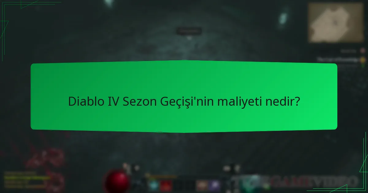 Özel öğeler, önceki Diablo IV sezonlarıyla nasıl karşılaştırılıyor?
