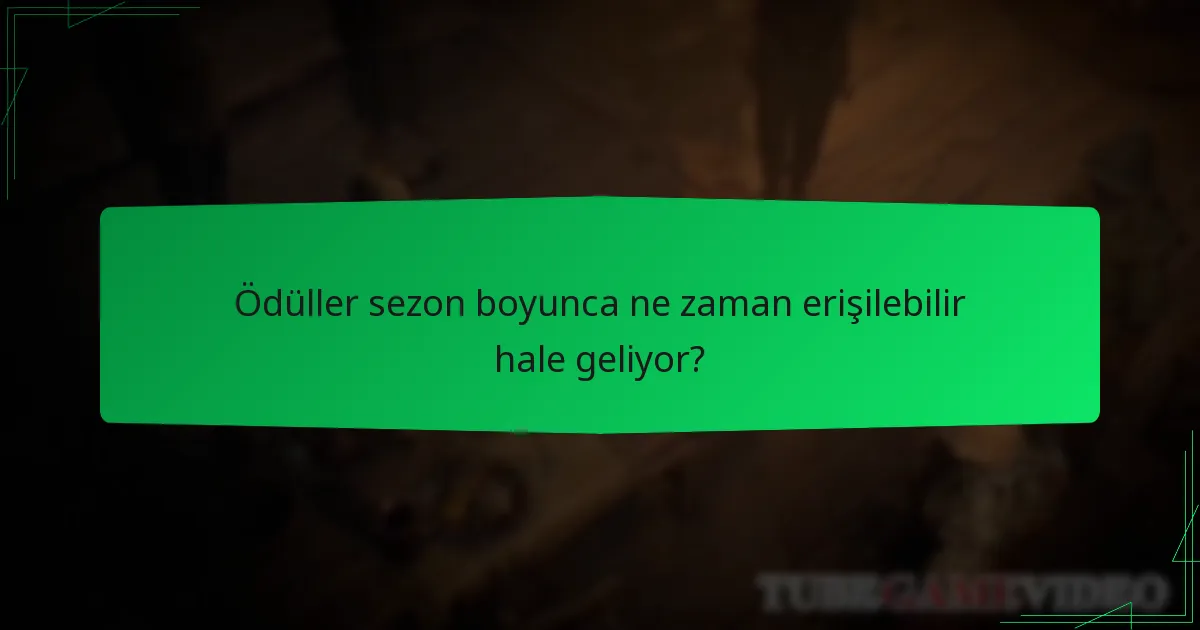 Mevcut sezonun ödülleri önceki sezonlarla nasıl karşılaştırılıyor?